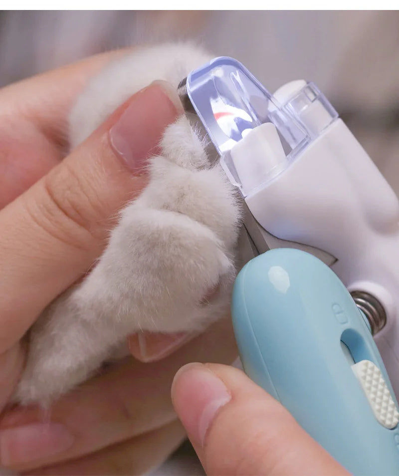 LED Light Pet Nail Grinder – For Dogs & Cats