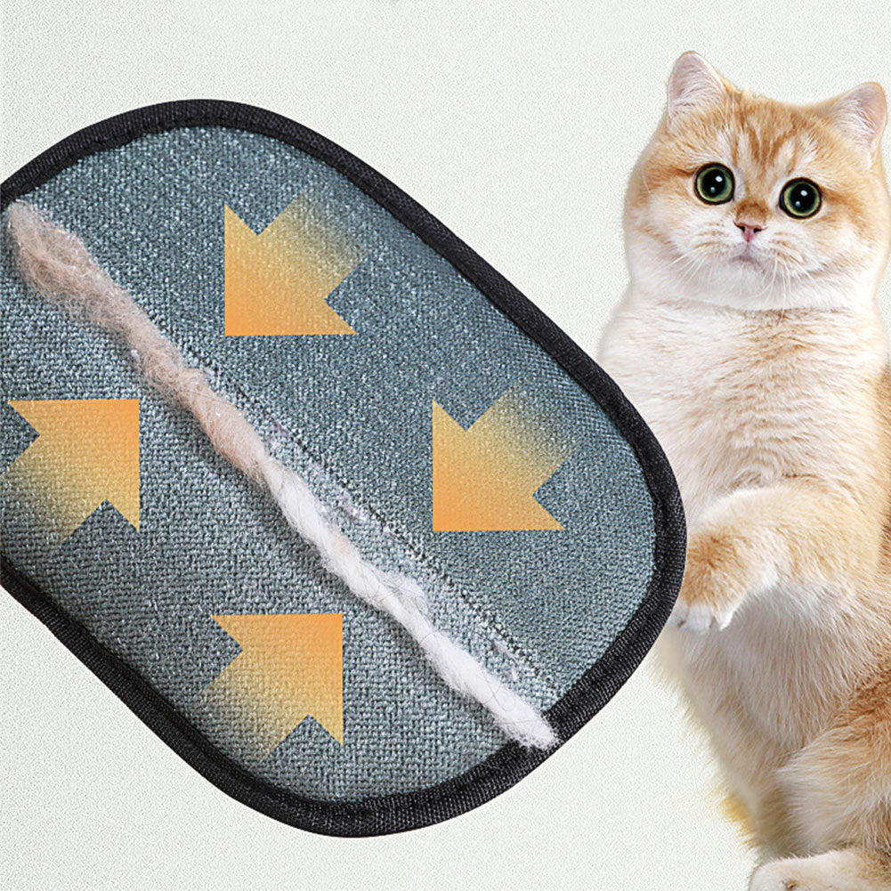 Double-Sided Pet Hair Removal Glove – For Furniture & Fabrics